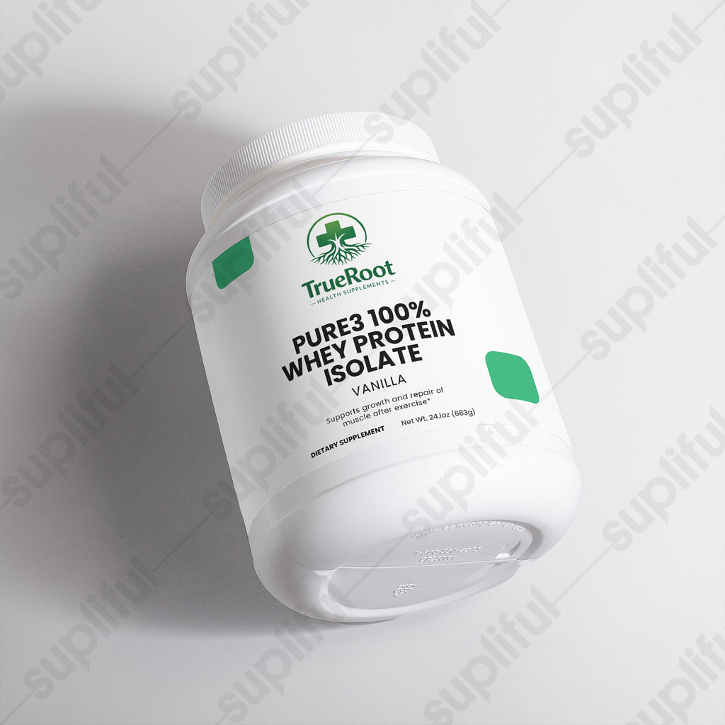 Pure3 100% Whey Protein Isolate (Vanilla)