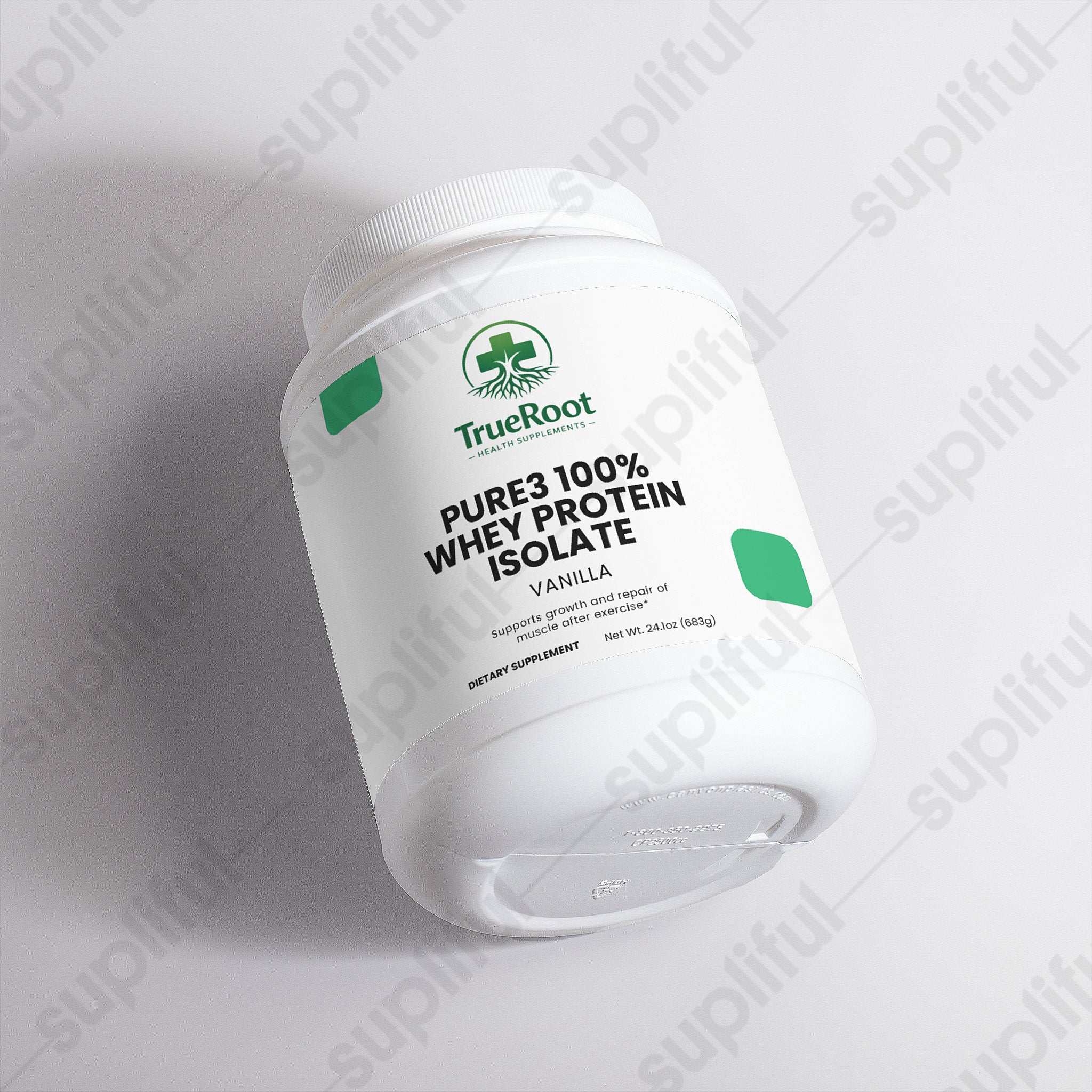 Pure3 100% Whey Protein Isolate (Vanilla)
